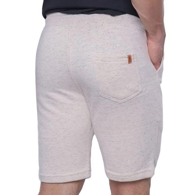 Bermuda HD Moletom Natural Marfim - Masculina - Foto 2