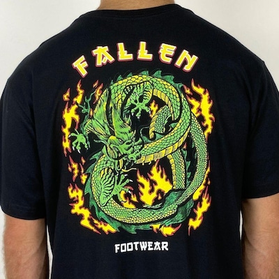 Camiseta Fallen Dragon - Masculina - Foto 4