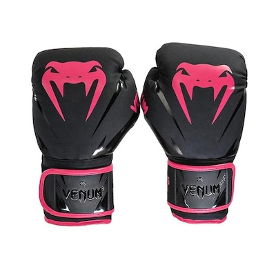Kit Boxe Muay Thai Venum Luvas + 2m Bandagem + Bucal New Impact Evo - Foto 5