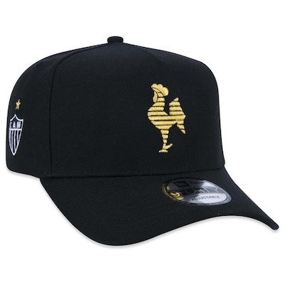 Boné New Era 9Forty A-Frame Futebol Atletico Mineiro - Snapback - Adulto - Foto 3