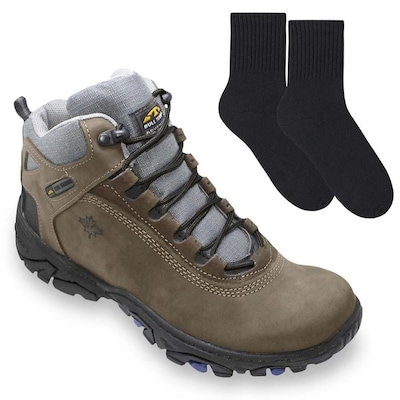 Bota Adventure Bull Terrier Canadian Ii + Par de Meia - Masculina - Foto 1