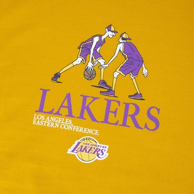 Camiseta New Era Nba Los Angeles Lakers Freestyle - Masculina - Foto 3