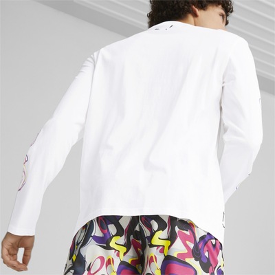 Camiseta Puma Neymar Jr Creativity Long Sleeve - Masculina - Foto 3