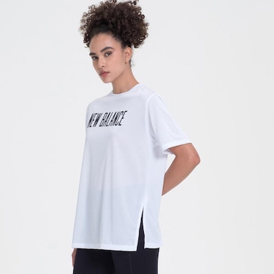 Camiseta New Balance Relentless Print - Feminina - Foto 2