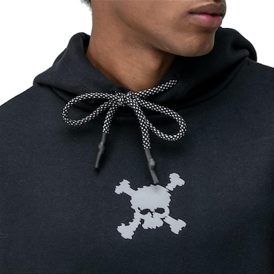 Blusão de Moletom Oakley Canguru Skull Heritage Wt23 - Masculino - Foto 4