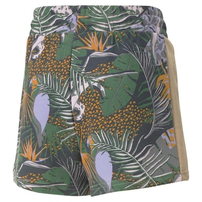 Shorts Puma T7 Vacay Queen Printed Terry - Infantil - Foto 2