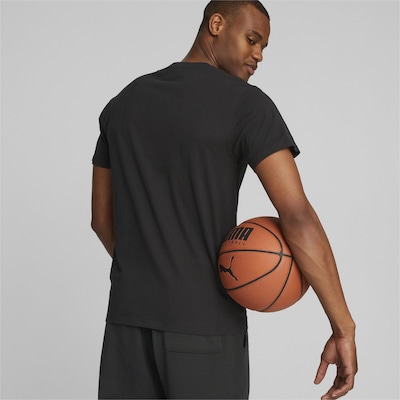 Camiseta Puma Graphic Franchise Basketball - Masculina - Foto 4