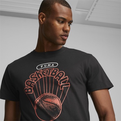 Camiseta Puma Graphic Franchise Basketball - Masculina - Foto 5