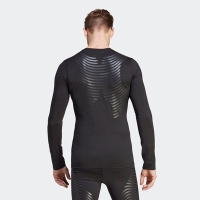 Camiseta adidas Manga Longa Techfit Control X Rheon - Masculina - Foto 5