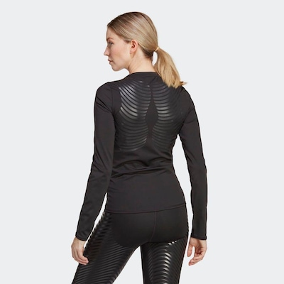 Camiseta adidas Manga Longa Techfit Control X Rheon - Feminina - Foto 5