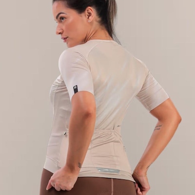 Camisa de Ciclismo Furbo Donna Ragazza Match - Feminina - Foto 3