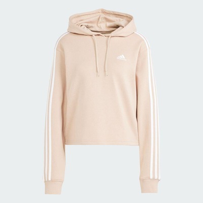 Blusão com Capuz adidas W 3S Ft Cr Hd - Feminino - Foto 3