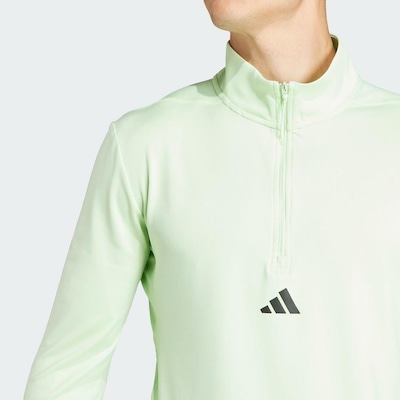 Blusão adidas Jaqueta Treino Zíper 3/4 - Masculino - Foto 6