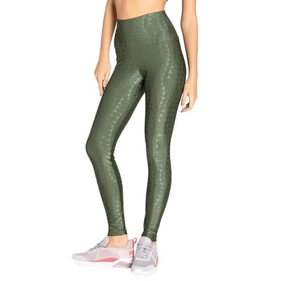 Calça Legging Trinys Jacquard F-15382 Cos Alto - Feminina - Foto 1