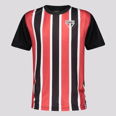Camisa do São Paulo Spr Stripes - Infantil - Foto 1