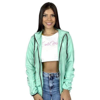 Jaqueta com Capuz Corta Vento Wss Bike Ii - Feminina - Foto 4
