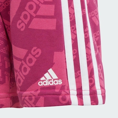 Bermuda adidas Lk Camlog Ft Sh - Infantil - Foto 4