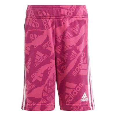 Bermuda adidas Lk Camlog Ft Sh - Infantil - Foto 1