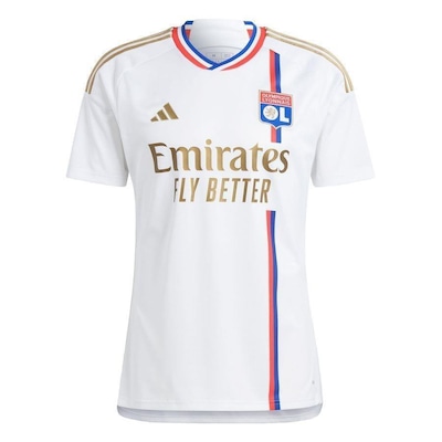 Camisa Olympique Lyonnais adidas Ol H Jsy - Masculina - Foto 1