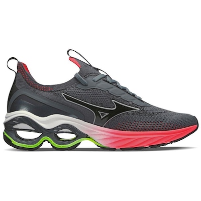 Tênis Mizuno Wave Invictus 4 + Mochila Fun New - Unissex - Foto 4
