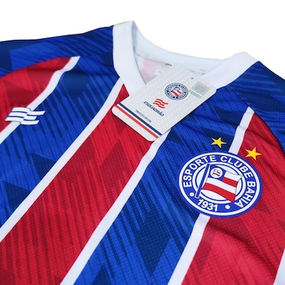 Camisa 2 Bahia 2024 Versão Torcedor Oficial Esquadrão - Masculina - Foto 4