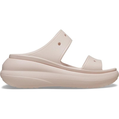 Sandália Crocs Classic Crush Platform Sandal Quartz - Feminina - Foto 1