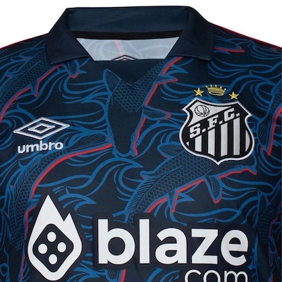 Camisa Santos 23/24 Iii Umbro Oficial - Masculina - Foto 4