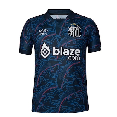 Camisa Santos 23/24 Iii Umbro Oficial - Masculina - Foto 1