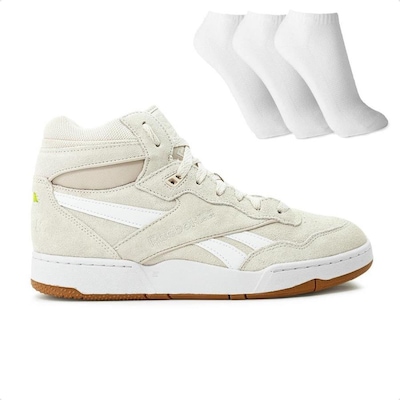 TÊNIS REEBOK BB 4000 II MID - MASCULINO + 3 PARES DE MEIAS - Foto 3