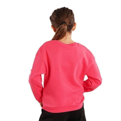 Blusão de Moletom Infantil Puma Alpha Crew - Foto 3