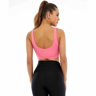 Top Fitness Alto Giro Bodytex Regata - Feminino - Foto 2