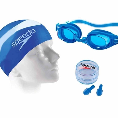 Kit de Natação Speedo Swim Slc Unissex 617895-080 - Adulto - Foto 1