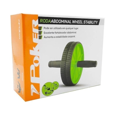 Roda Abdominal Poker Wheel Stability 09076-Pvc - Foto 2