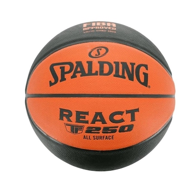 Bola Basquete Spalding React Tf250 Fiba - Foto 1