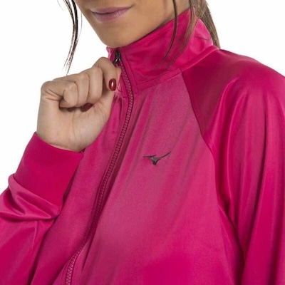 Agasalho sem Capuz Mizuno Basic Root - Feminino - Foto 4