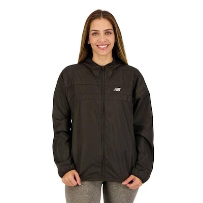 Jaqueta com Capuz New Balance Corta Vento Accelerate - Feminina - Foto 3