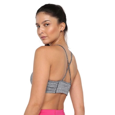 Top Fitness Puma Studio Foundation Baixo Impacto com Bojo - Feminino - Foto 4
