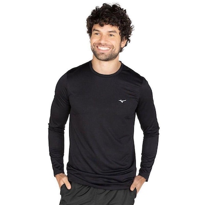 Camiseta Mizuno Manga Longa Nirvana New - Masculina - Foto 6