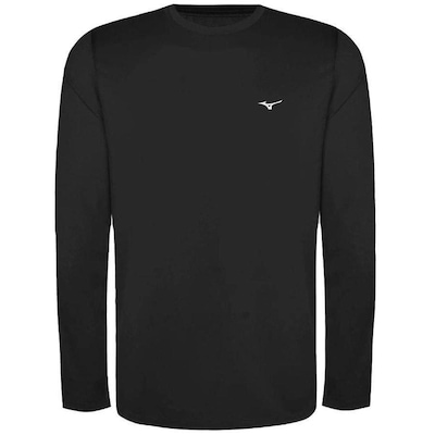 Camiseta Mizuno Manga Longa Nirvana New - Masculina - Foto 1