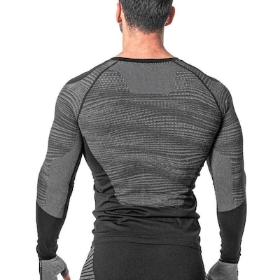 Camiseta Térmica Poker Manga Longa Skin Power Plus - Unissex - Foto 3