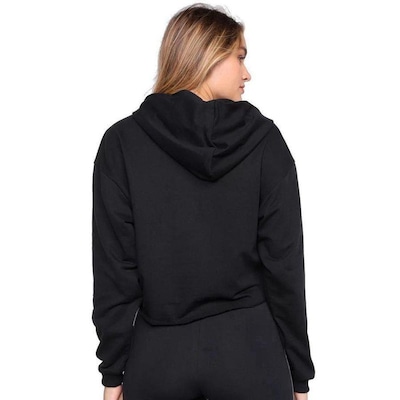Blusão de Moletom Fila  com Capuz Cropped Comfort Easy - Feminino - Foto 2