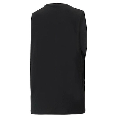 Camiseta Regata Puma Cavada Essentials Logo - Feminina - Foto 2
