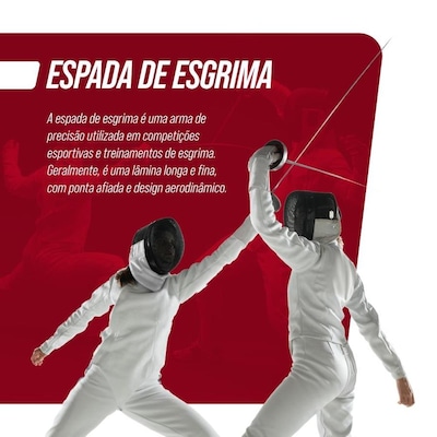 Espada de Esgrima Punho Francês Profissinal Fie - Absolute - Foto 5