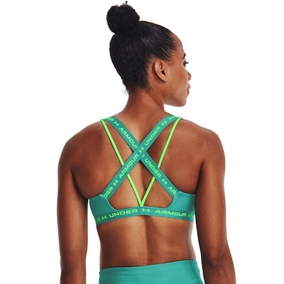Top Fitness Under Armour Crossback Low - Feminino - Foto 2