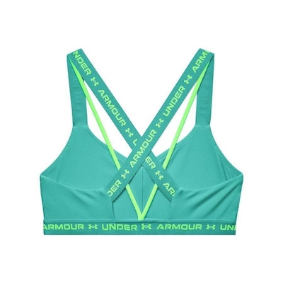 Top Fitness Under Armour Crossback Low - Feminino - Foto 4