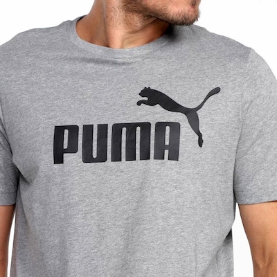 Camiseta Puma Essentials Logo - Masculina - Foto 3