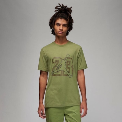 Camiseta Masculina Nike Jordan Basquete Flt Essentials Ss Crew - Foto 1