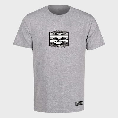 Camiseta Plus Size WSS Brasil Retro Wave Prime - Masculina - Foto 1