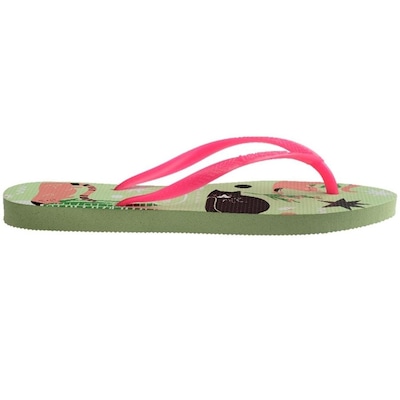 Chinelo Havaianas Slim Pets - Feminino - Foto 3