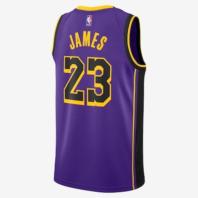 Camiseta Regata Nike Jordan Los Angeles Lakers Statement Edition 2022/23 - Masculina - Foto 2